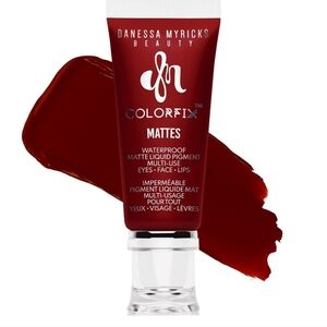 NIB Danessa Myricks Beauty Colorfix Mattes Waterproof Pigment Paint Primary Red